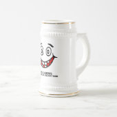 Lach terwijl je nog tanden hebt bierpul (Voorkant rechts)