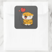 Lach Tiger Best Stickers (Tas)