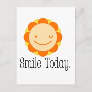 Lach vandaag. briefkaart