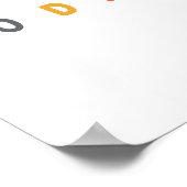 lach vandaag. Poster en Prints (Hoek)