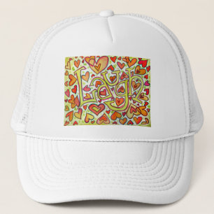 Lach Woord Kunst Hap of Hoofdletters Trucker Pet