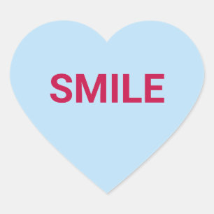 Lachblauw leuk leuk leuk Valentijnsdag gesprek Hart Sticker