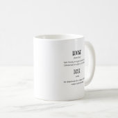 Lâche perdez la tasse de définition (Devant droit)