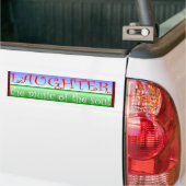 lachen bumpersticker (Op Truck)