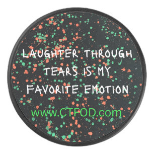 Lachen door tranen - CTFOD- Hockey puck- Sport Puck