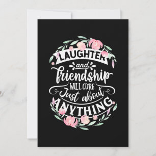 Lachen En Vriendschap Kaart