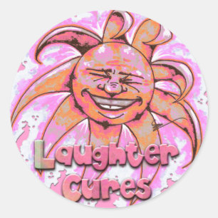 Lachen geneest Stickers