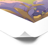 Lachen im Zaubergarten – Anime Poster mit Fantasie Perfect Poster (Hoek)
