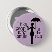 Lachen in de Regen Button (Voorkant /achterkant)