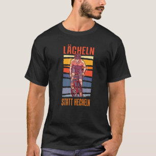 Lachen in plaats van pant E bike en e mountainbike T-shirt