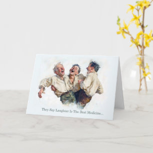 Lachen is het beste medicijn... kaart