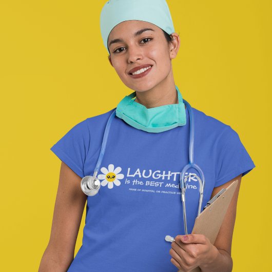 Lachen is het beste medicijn voor de T-shirt