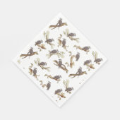 Lachen Kookaburra Australische vogel Eucalyptus Servet (Hoek)