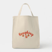 Lachen, La. Tote Bag (Achterkant)