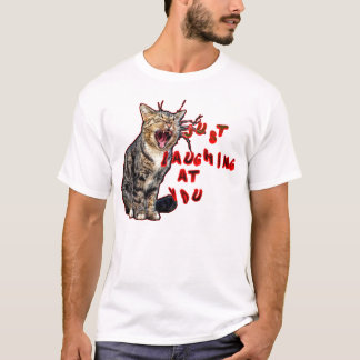 Lachen om je kat. t-shirt