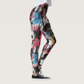Lachen Punk Rock Skull Leggings - Cool & Fun (Rechts)