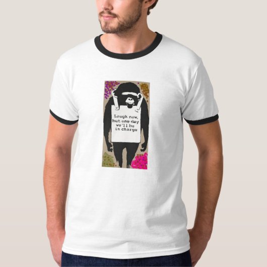 lachen t-shirt (Voorkant)
