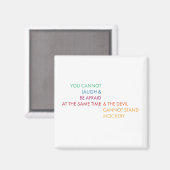 Lachen verjaagt Feat Magnet Magneet (Voorkant / Achterkant)