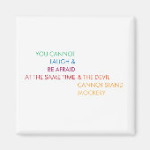 Lachen verjaagt Feat Magnet Magneet (Voorkant)