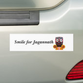 Lachen voor de Jagannath-bumper sticker (Op auto)