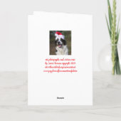 "Lachend de hele weg..." Kaart (Achterkant)