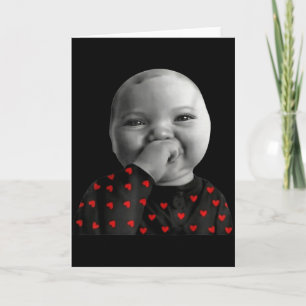 Lachende Ai Baby Je Zweert Valentijnsdag Meme Lief Kaart
