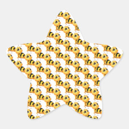 Lachende bij Baby shower Sticker