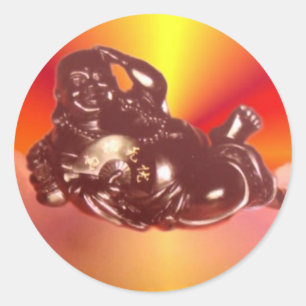 Lachende Boeddha Sticker