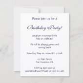  Lachende Circus Clowns Verjaardagsfeest Kaart (Achterkant)