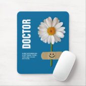 Lachende Daisy Gift Muismatten voor Doctor (Met muis)