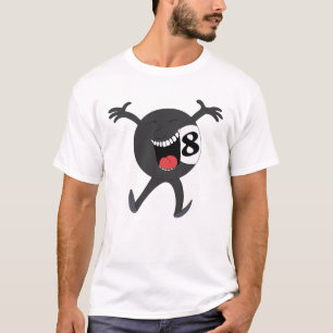 Lachende Eightball Mascotte T-shirt
