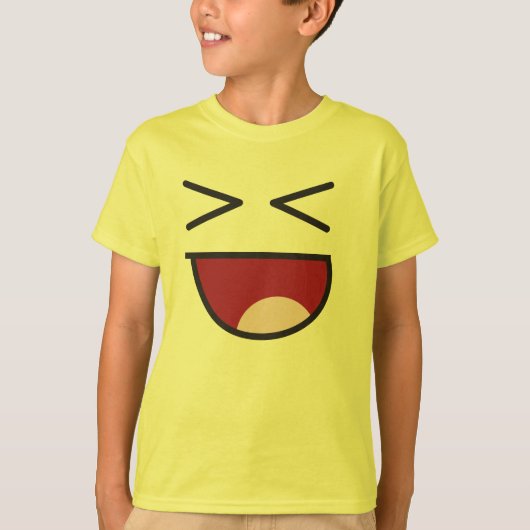 lachende emoji t-shirt (Voorkant)