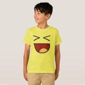 lachende emoji t-shirt (Voorkant volledig)