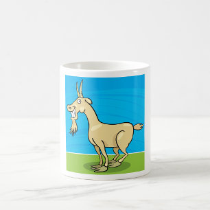 Lachende Geiten Cartoon Boerderij Dier Koffiemok