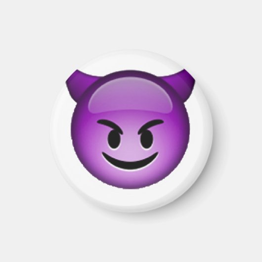 Lachende Imp - Emoji Magneet (Voorkant)