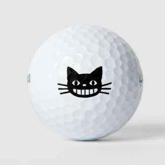 Lachende Kat met Lange Whiskers Golfballen