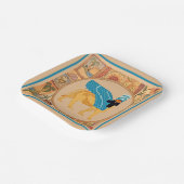 Lachende Lamassu Papier Bord (Gebogen)