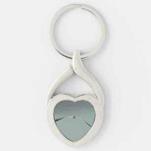 Lachende meeuw sleutelhanger