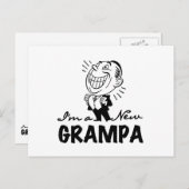 Lachende nieuwe Grampa T-shirts en geschenken Briefkaart (Voorkant / Achterkant)