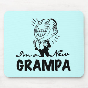 Lachende nieuwe Grampa T-shirts en geschenken Muismat