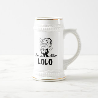 Lachende nieuwe Lolo T-shirts en geschenken Bierpul