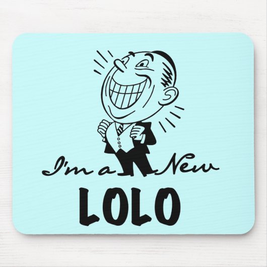 Lachende nieuwe Lolo T-shirts en geschenken Muismat (Voorkant)