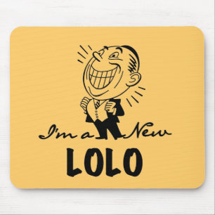 Lachende nieuwe Lolo T-shirts en geschenken Muismat