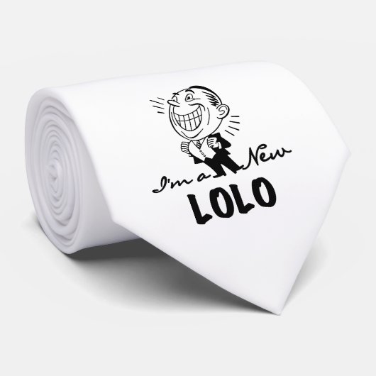 Lachende nieuwe Lolo T-shirts en geschenken Stropdas (Opgerold)