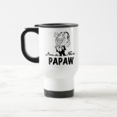 Lachende nieuwe Papaw Tshirts en geschenken Reisbeker (Links)