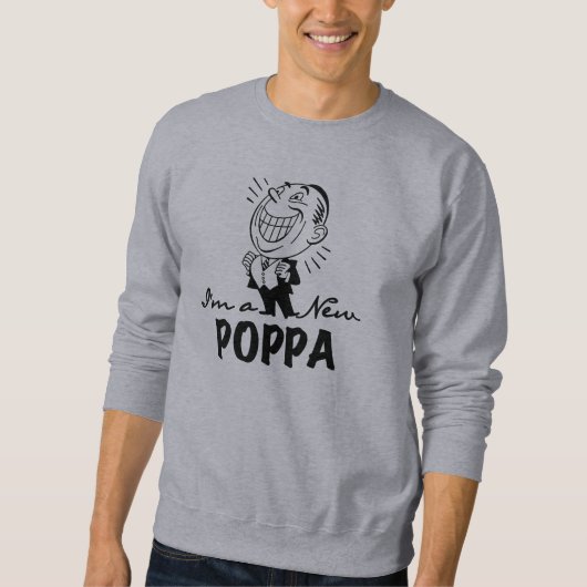 Lachende nieuwe Poppa T-shirts en geschenken (Voorkant)