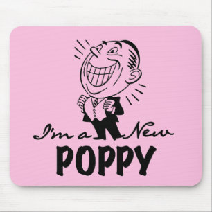 Lachende nieuwe Poppy T-shirts en geschenken Muismat