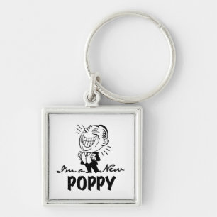 Lachende nieuwe Poppy T-shirts en geschenken Sleutelhanger