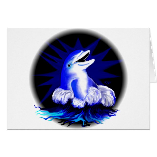 Lachender Delfin (Devant horizontal)