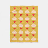 Lâcher l'amour long petite couverture en polaire (Devant)